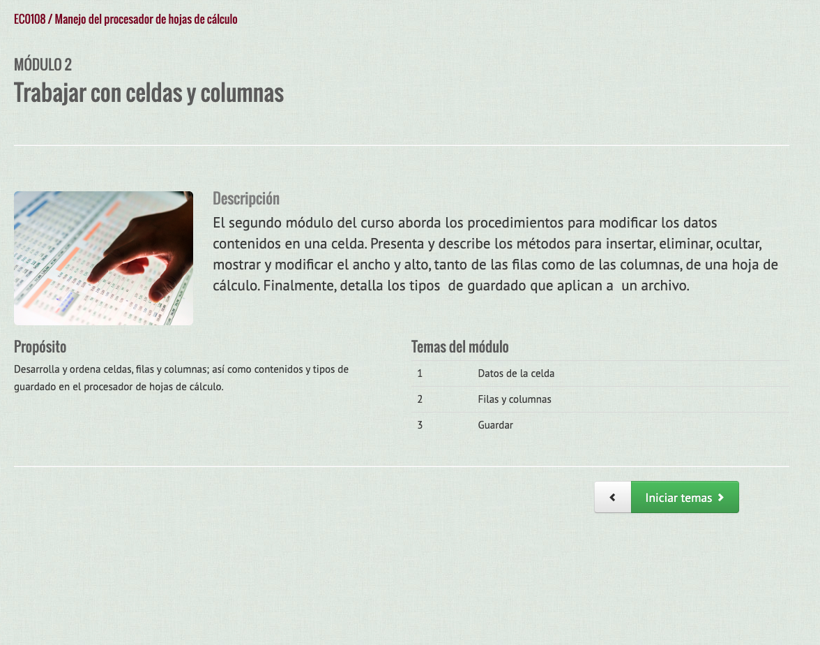 Módulo 02 - EC0108