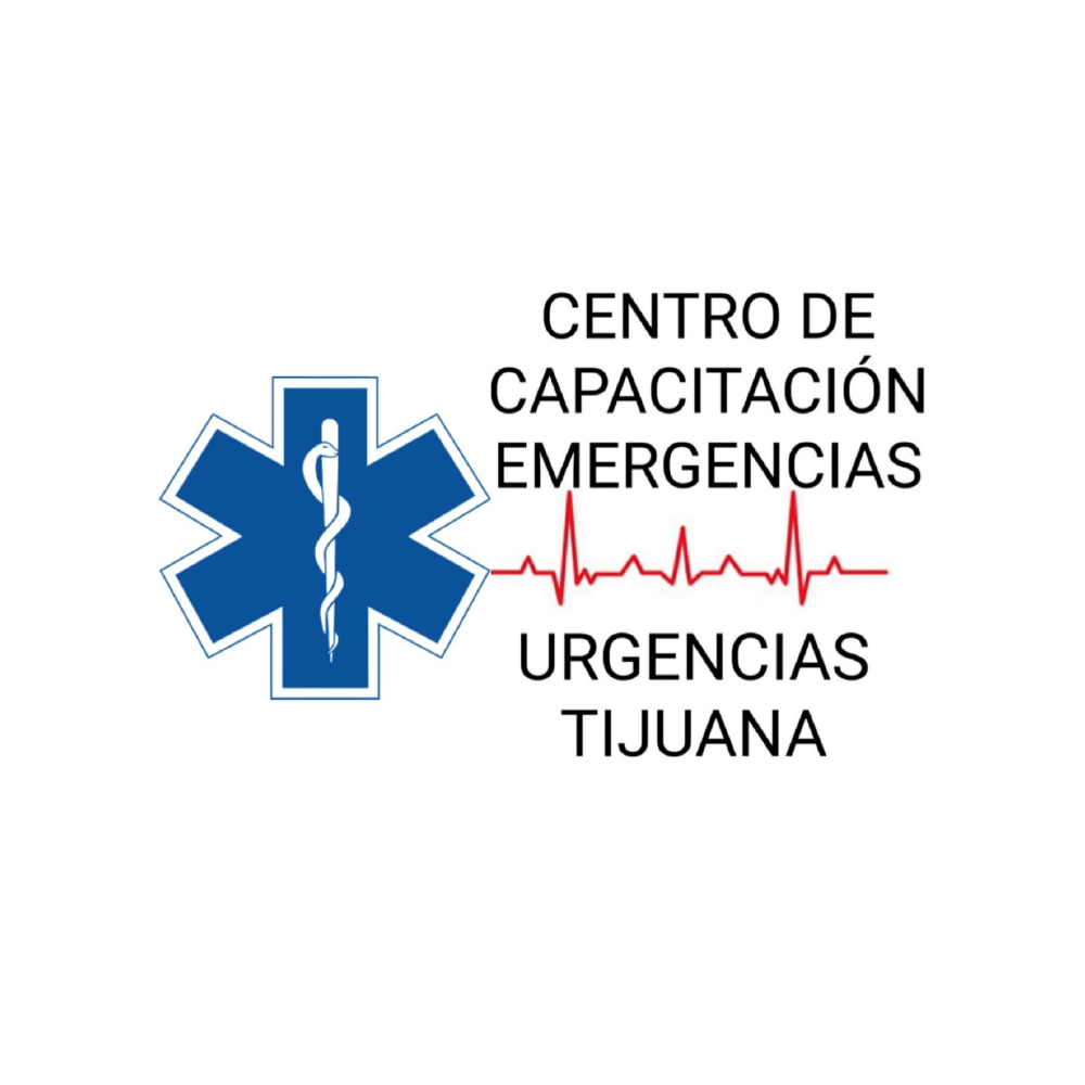 LOGO CENTRO DE CAPACITACIÓN EMERGENCIAS URGENCIAS TIJUANA